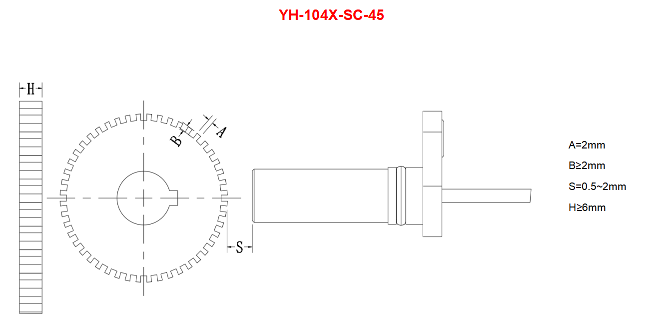 2CH Output Hall Effect Rotary Speed Sensor – Yuli Auto